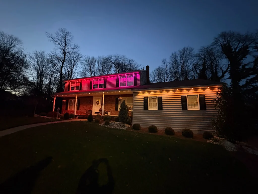 Christmas Lights Installation - New Jersey - Cedars RMG - A
