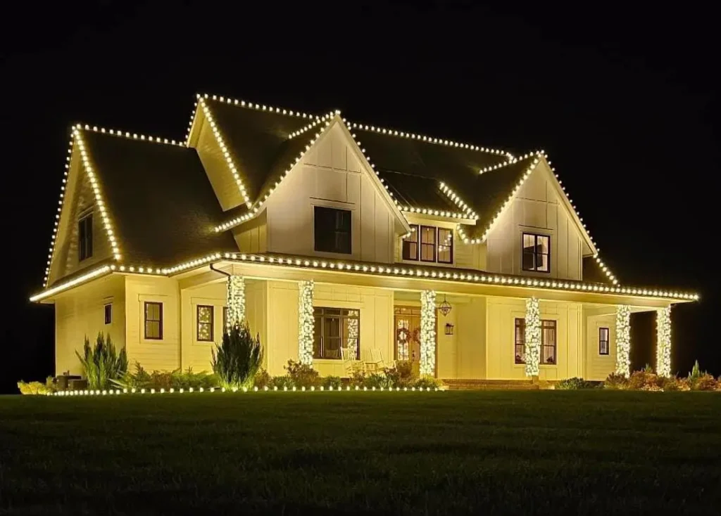 Christmas Lights Installation - New Jersey - Cedars RMG B-
