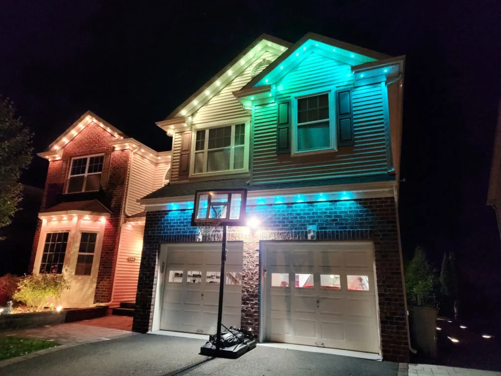 Christmas Lights Installation - New Jersey - Cedars RMG - D